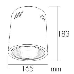 โคมไฟดาวน์ไลท์ติดลอยหน้ากลม 3/4/5 นิ้ว สีดำ-ขาว รุ่น WL-3008/4008/5008 - Image 9
