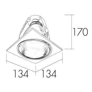 ดาวน์ไลท์ฝังฝ้า ขั้ว E27 รุ่น WL-P4004-4WH - Image 3