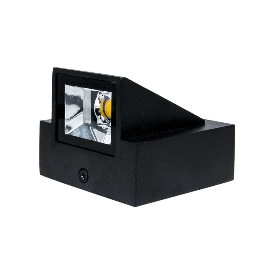 โคมไฟติดผนังภายนอก LED 3W รุ่น WL-059A-3W-BK-3000K - Image 2