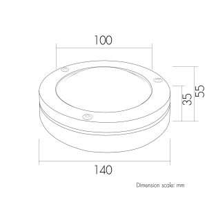 โคมไฟติดผนังภายนอก LED 3W รุ่น WL-5513-3W-3000K - Image 5