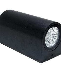 โคมไฟติดผนังภายนอก LED 10W รุ่น WL-B11-2-10W-BK