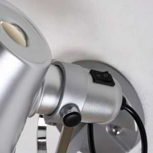 โคมไฟกิ่ง ติดผนังภายใน สีเงิน ขั้ว E27 รุ่น WL-C3851-1 - Image 3