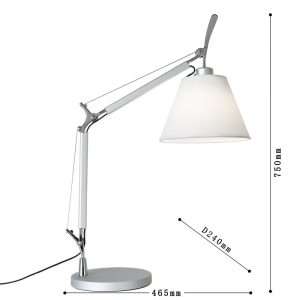 โคมไฟตั้งโต๊ะ สีเงิน ขั้ว E27 รุ่น WL-C4850-1CH - Image 4