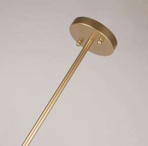 โคมไฟช่อแก้วสไตล์ Nordic สีทอง ขั้วG9 รุ่น WL-C1923-16C-P146 - Image 6
