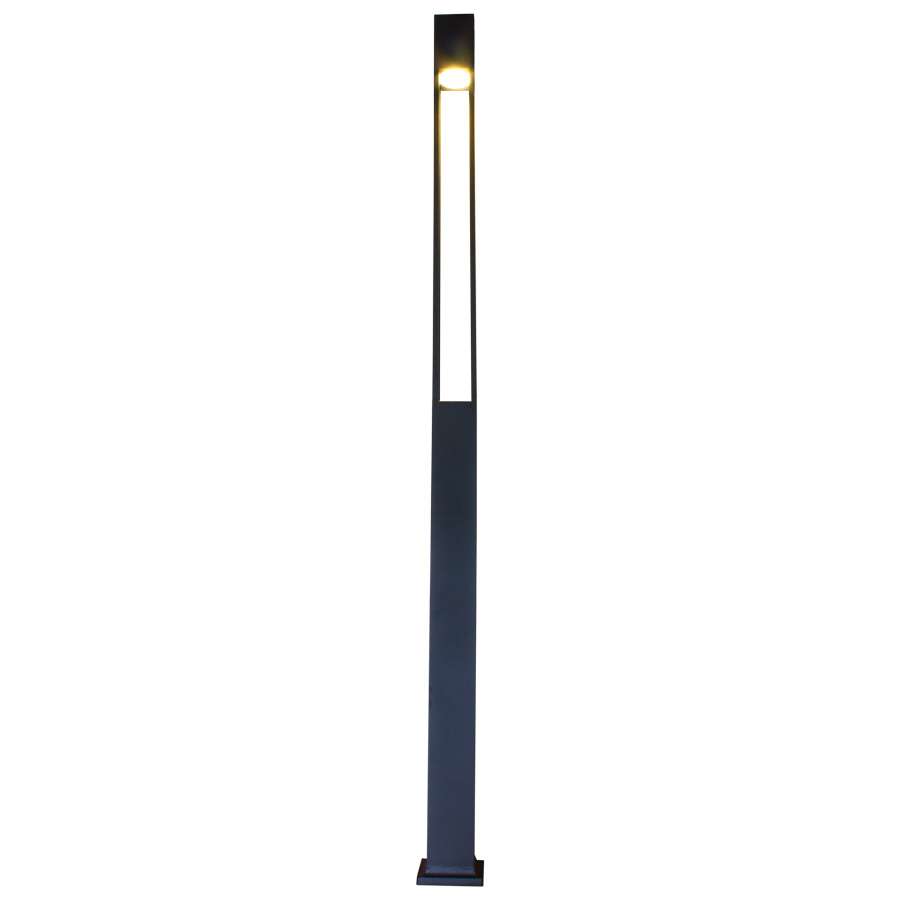 โคมไฟเสาสนามอลูมิเนียมใช้สำหรับภายนอกสูง 3 เมตร WL-F2002-3M - Image 2