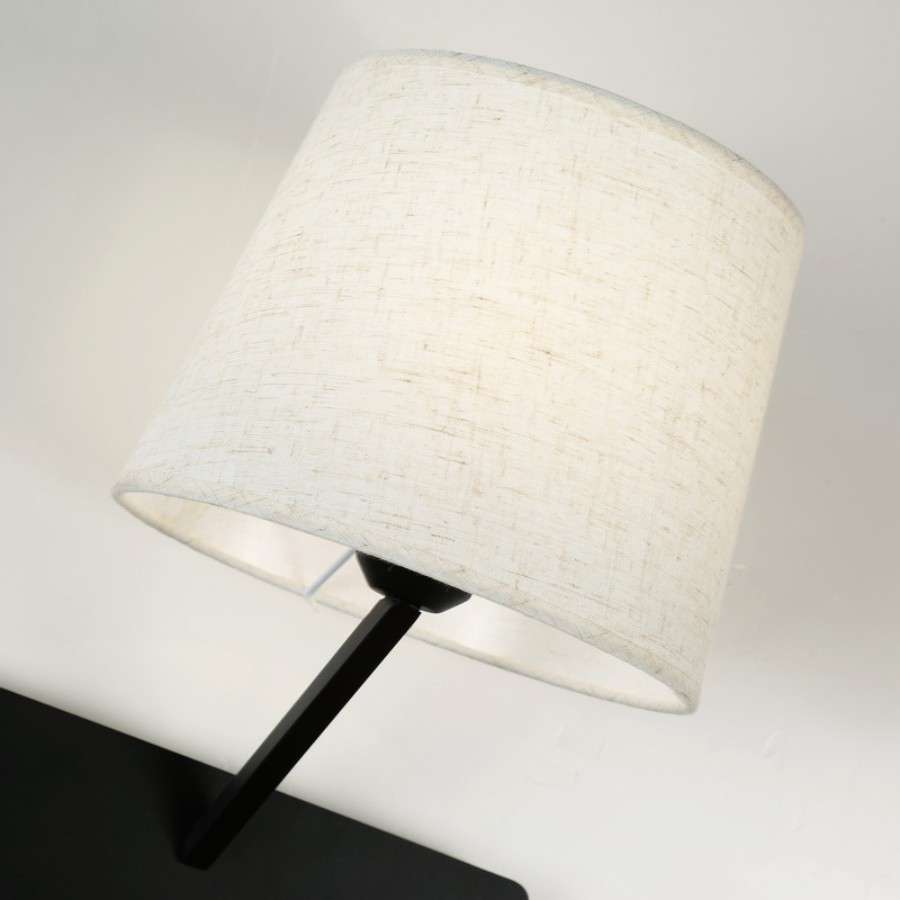 โคมไฟกิ่ง โคมไฟติดผนังภายใน สีดำ ขั้ว E27x1+LED รุ่น WL-C3862-1P12-BK - Image 2