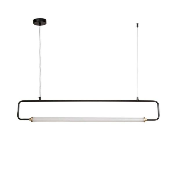 โคมไฟห้อยเดิร์น LED 30W แสงวอร์ม รุ่น WL-C1919-1000P-BK