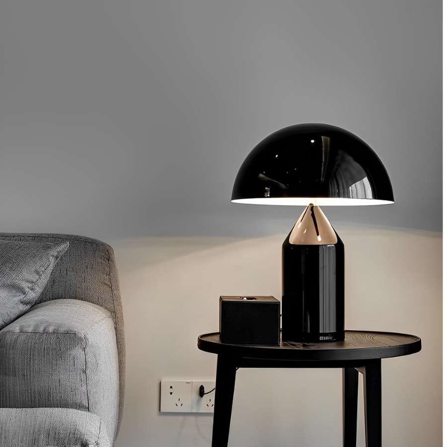 โคมไฟตั้งโต๊ะ สีดำ ขั้ว E14 รุ่น WL-C4933-2P61BK - Image 2