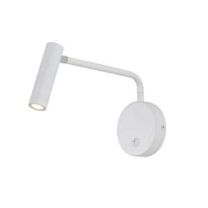โคมไฟกิ่ง โคมไฟติดผนังภายในปรับมุมได้ สีขาว รุ่นWL-C3885-1P-173WH
