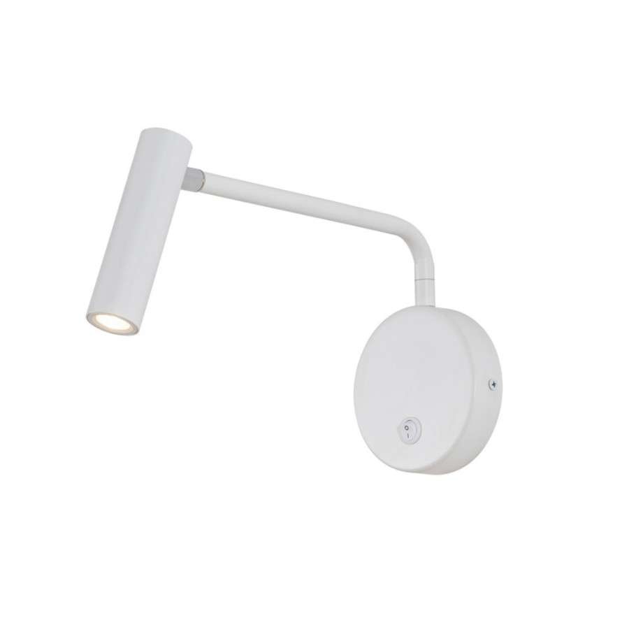 โคมไฟกิ่ง โคมไฟติดผนังภายในปรับมุมได้ สีขาว รุ่นWL-C3885-1P-173WH