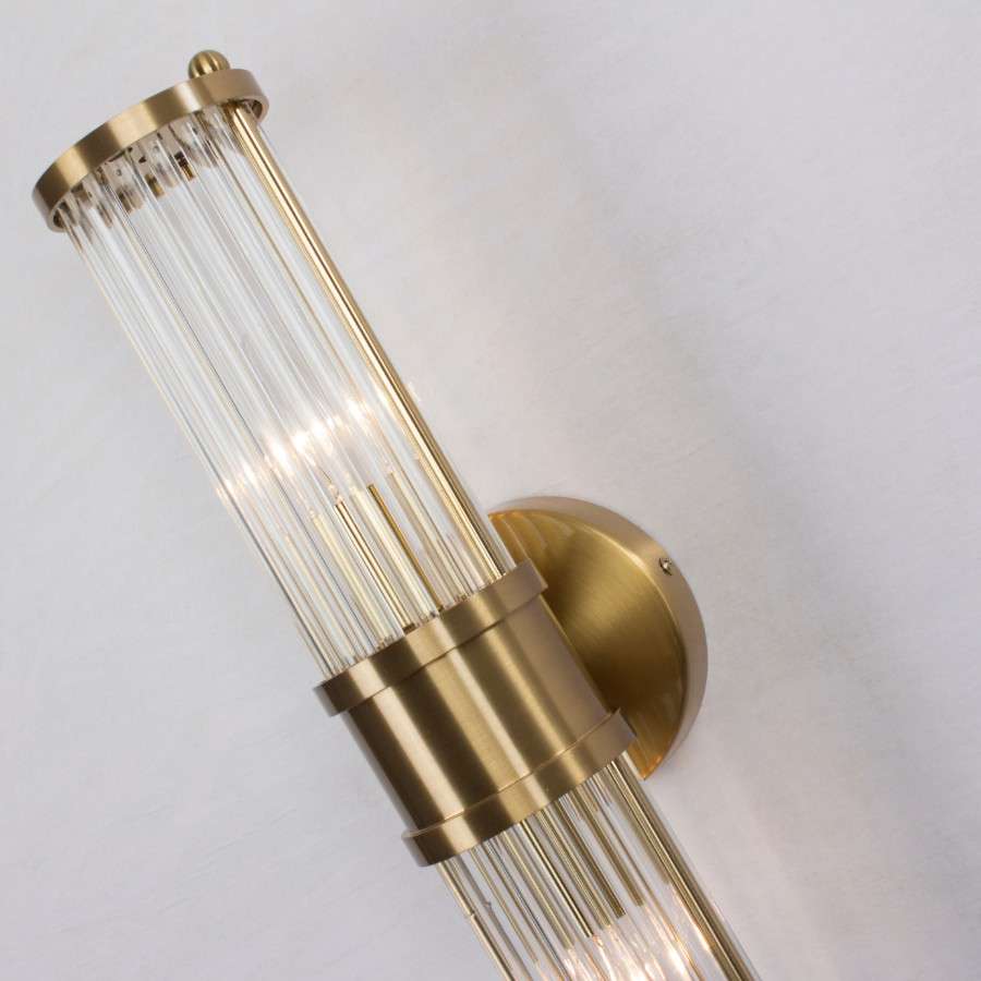 โคมไฟติดผนังภายใน โคมไฟกิ่ง Modern Luxury wall lamp รุ่น WL-C1977-2KG E14x2 - Image 2