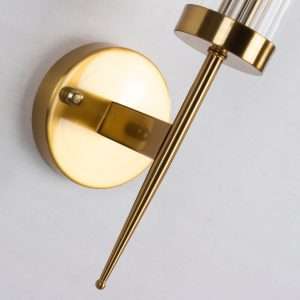 โคมไฟกิ่งติดผนังภายใน Modern Luxury wall lamp รุ่น WL-C1978-1KG E14x1 - Image 3