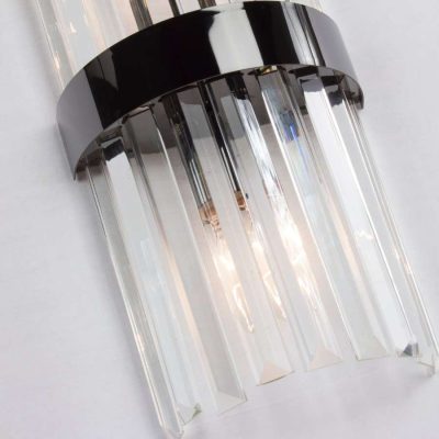 โคมไฟกิ่งติดผนังภายใน Modern Luxury wall lamp รุ่น WL-C1968-170BK E14x2