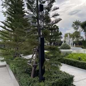 โคมไฟเสาสนามอลูมิเนียมใช้สำหรับภายนอกสูง 3 เมตร WL-F2002-3M - Image 3