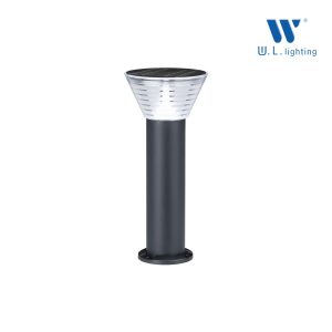 โคมไฟสนามโซล่าเซลล์ สูง 60CM รุ่น WL-ST091-600-BK