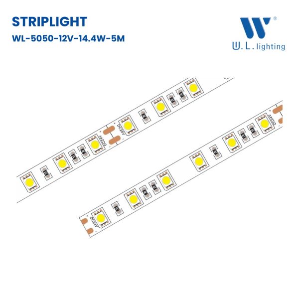 ไฟเส้น Striplight 5050 12V 14.4W/M รุ่น WL-5050-12V-14.4W