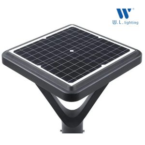 โคมไฟโซล่าเซลล์สนาม UFO รุ่น WL-STP101-20W-BK