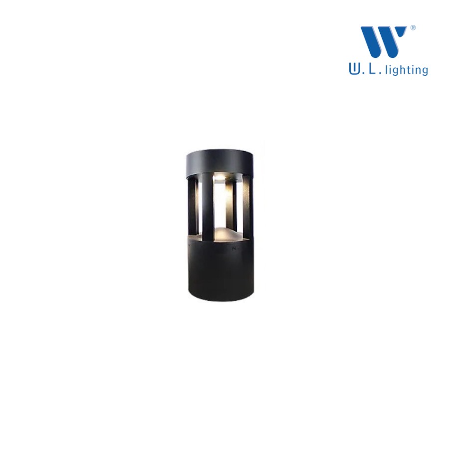 โคมไฟสนาม LED WL-F5006-10W-30CM-BK