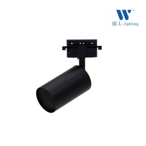 โคมไฟแทรคไลท์ไลท์ สีดำ ไฟเข้าราง ขั้ว GU10 รุ่น WL-JP9B-T-GU10-BK