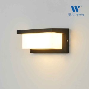 โคมไฟภายนอก Outdoor Lighting โคมไฟติดผนังภายนอก LED 18W (3000K) รุ่น WL-A012-BK - Image 2