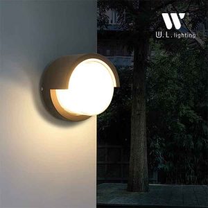 โคมไฟภายนอก Outdoor Lighting โคมไฟติดผนังภายนอก LED 12W (3000K) รุ่น WL-A094-BK - Image 4