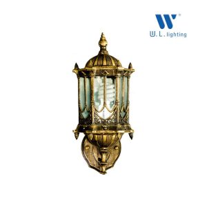 โคมไฟกิ่ง โคมไฟติดผนังภายนอก ขั้ว E27 รุ่น WL-A1054S-BK/BG [สีดำ/ดำปัดทอง] - Image 4