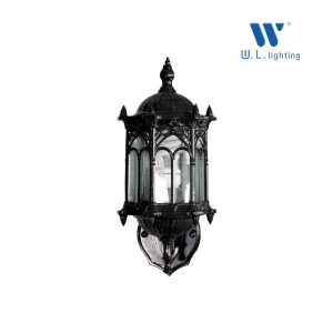 โคมไฟกิ่ง โคมไฟติดผนังภายนอก ขั้ว E27 รุ่น WL-A1054S-BK/BG [สีดำ/ดำปัดทอง]