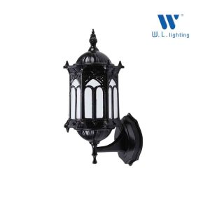 โคมไฟกิ่ง โคมไฟติดผนังภายนอก ขั้ว E27 รุ่น WL-A1054S-BK/BG [สีดำ/ดำปัดทอง]
