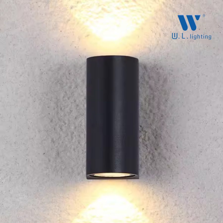 โคมไฟติดผนังภายนอก ขั้ว GU10 ส่องสองทาง รุ่น WL-B11-2-GU10-BK - Image 3