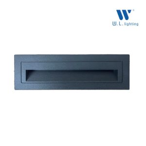 โคมไฟติดผนังภายนอก LED 6W (3000K) สีดำ รุ่น WL-GS019-6W-BK