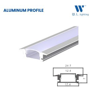 รางอลูมิเนียม Profile รุ่น WL-AL1707C-3M