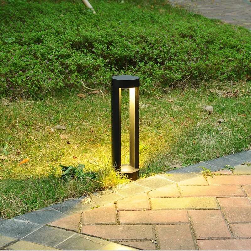 โคมไฟสนามเสาเตี้ย Bollard Light รุ่น F3003 สูง 400 มม.