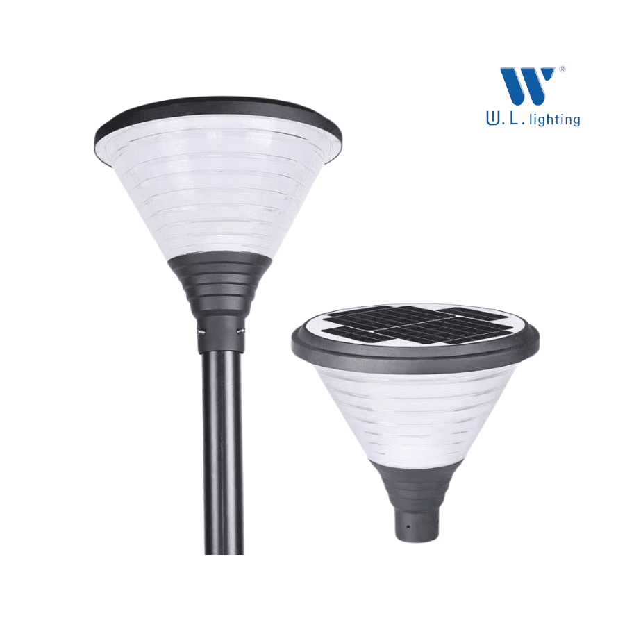 โคมไฟโซล่าเซลล์สนาม UFO รุ่น WL-STP104-20W-BK