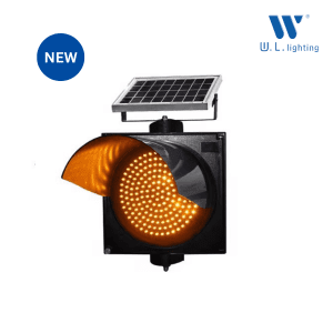 ไฟกระพริบเตือนภัยโซล่า รุ่น WL-Solar Traffic Light-OR