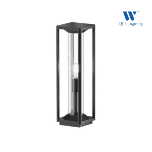 โคมไฟสนาม ขั้ว E27 สูง60CM รุ่น WL-F1200-10W-60CM-BK