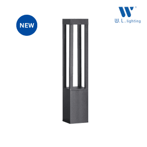 โคมไฟสนามLEDสูง60CM WL-F2002B-10W-60CM-BK