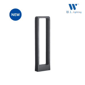 โคมไฟสนาม 10W สูง60CM WL-F4004-10W-600BK