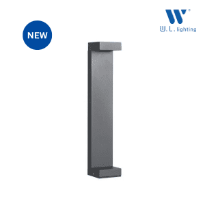 โคมไฟสนามLEDสูง60CM WL-F8008B-10W-60CM-BK