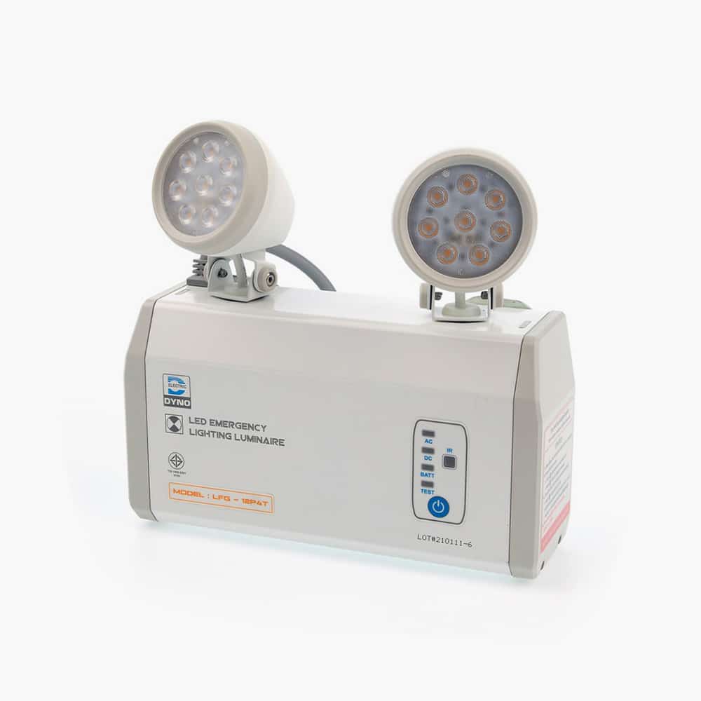 Dyno โคมไฟฉุกเฉิน LFG-12P4T (LED 12 watt * 2) สำรองไฟ 4 ชั่วโมง