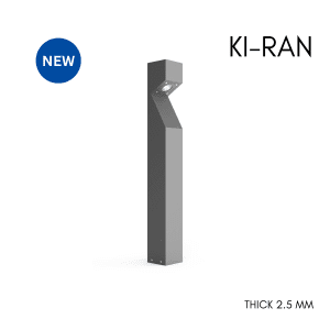 โคมไฟสนาม 80 CM รุ่น KIRAN-BL009-12W-800