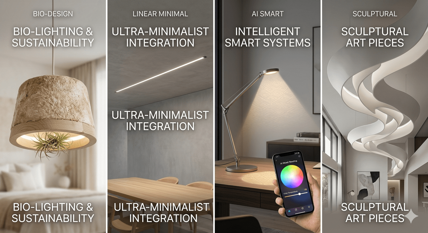 Read more about the article อัปเดตเทรนด์โคมไฟปี 2026: เมื่อ “แสงสว่าง” เป็นมากกว่าแค่ความสว่าง