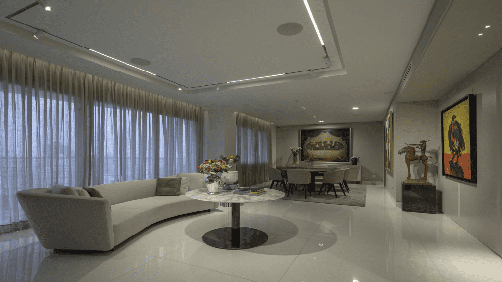 ไอเดียการแต่งแสงไฟคอนโดแบบเลเยอร์ ช่วยให้ห้องดูมีมิติ