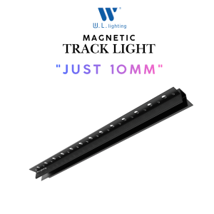 Magnetic Track Light 2 เมตร 10mm รางแมกเนติก Ultra Slim WL-MR10-R-2M