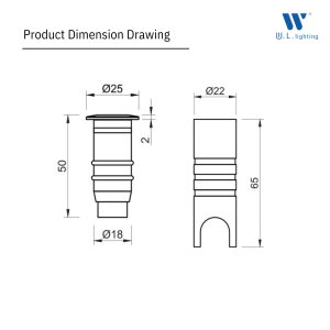 โคมไฟฝังพื้น LED Deep Anti-Glare 2W รุ่น WL-IN010-2W ดีไซน์โมเดิร์น ส่องสว่างนุ่มนวล ไม่แยงตา