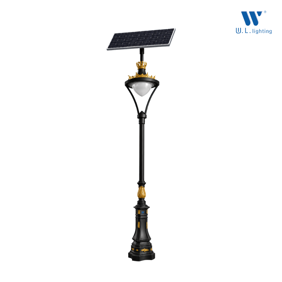 โคมไฟประติมากรรมโซล่าเซลล์สูง 4 เมตร WL-Solar-PT14-4000-40W - Image 2
