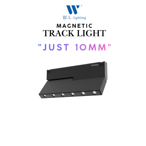 Magnetic Track Light LED 6W โคมไฟ Ultra Slim WL-MR10-Adjust-6W